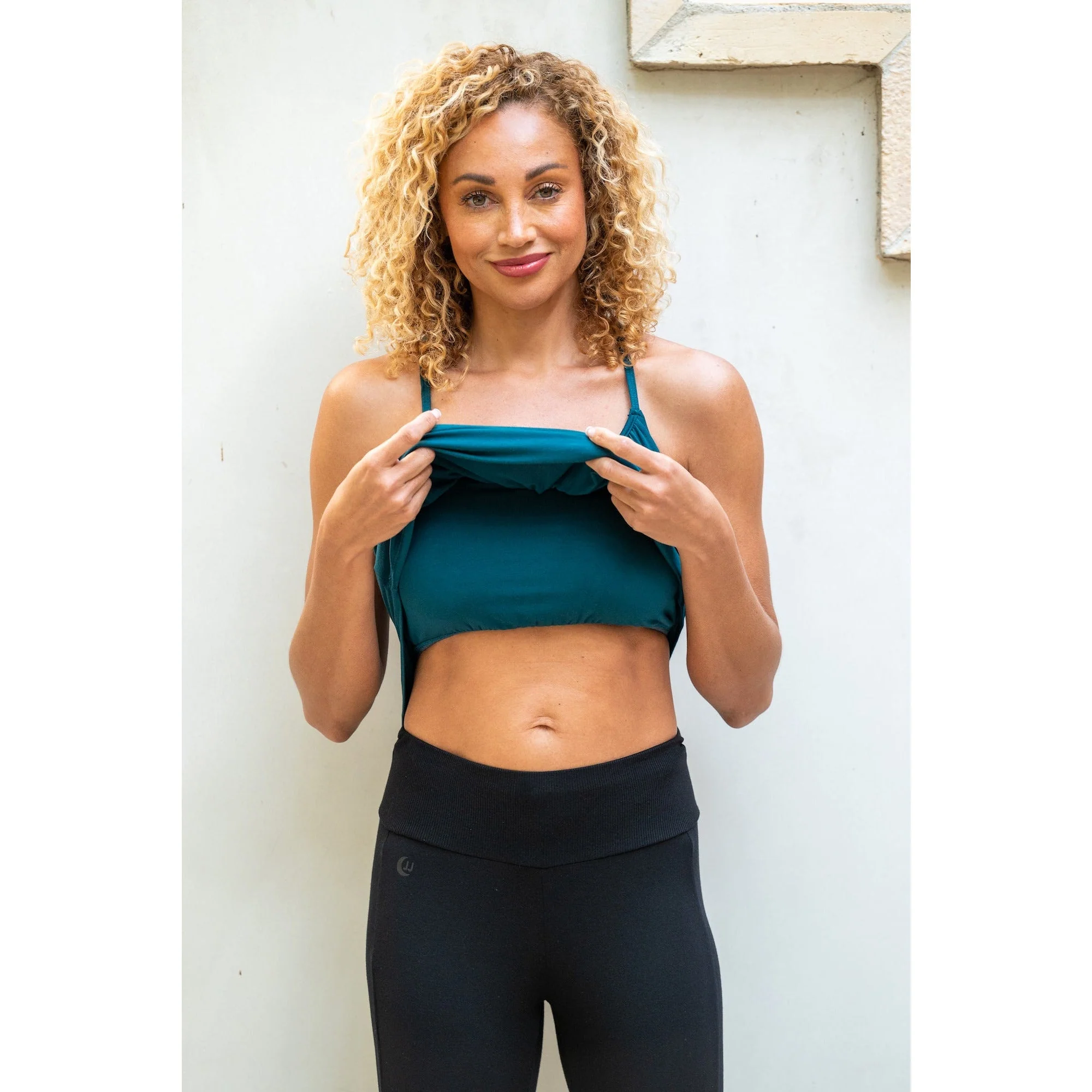 Slumber Party Top with Light Hug Bra-Free Shelf - Image 26