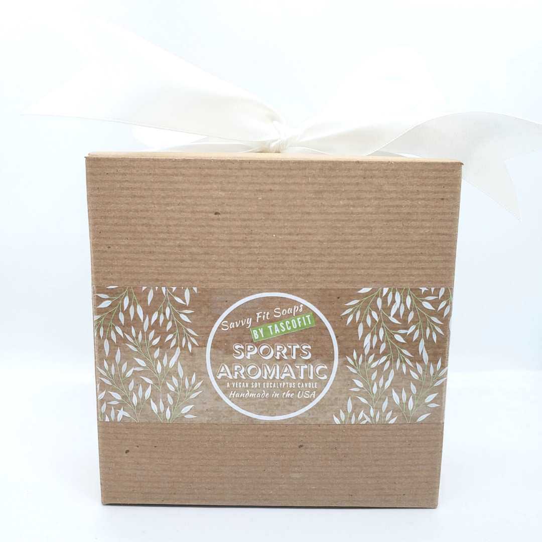 Sport Aromatic Handcrafted Soy Candle - Eucalyptus - 18 Oz - Image 3