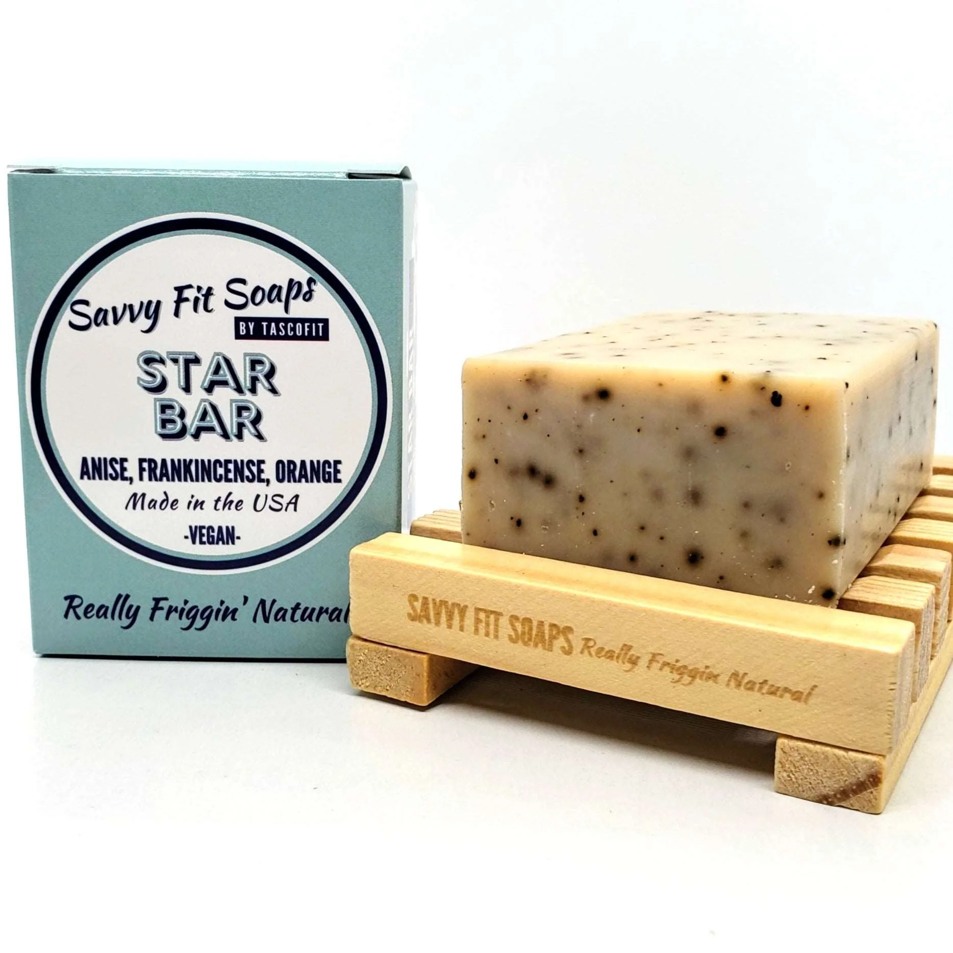 Star Bar Soap Trio - Anise, Frankincense & Orange - 3 Pack - Image 3