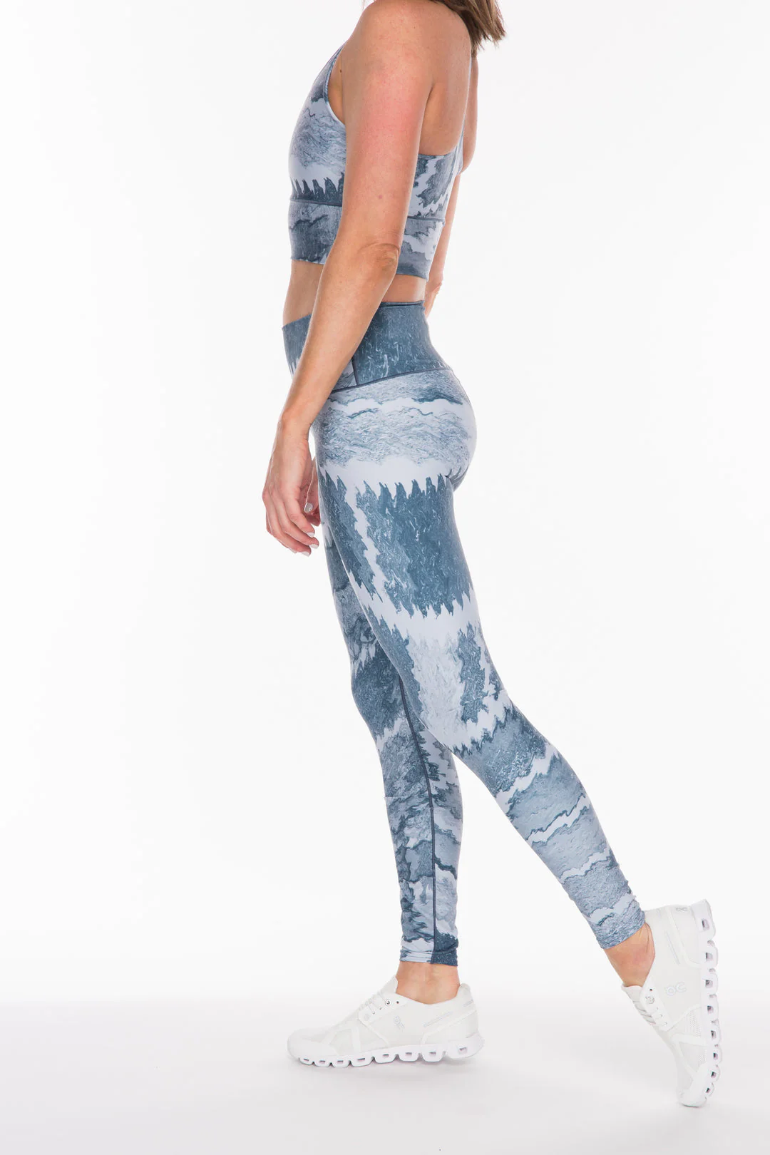 Eco-Friendly Stone Helix Yoga Pants - Image 4