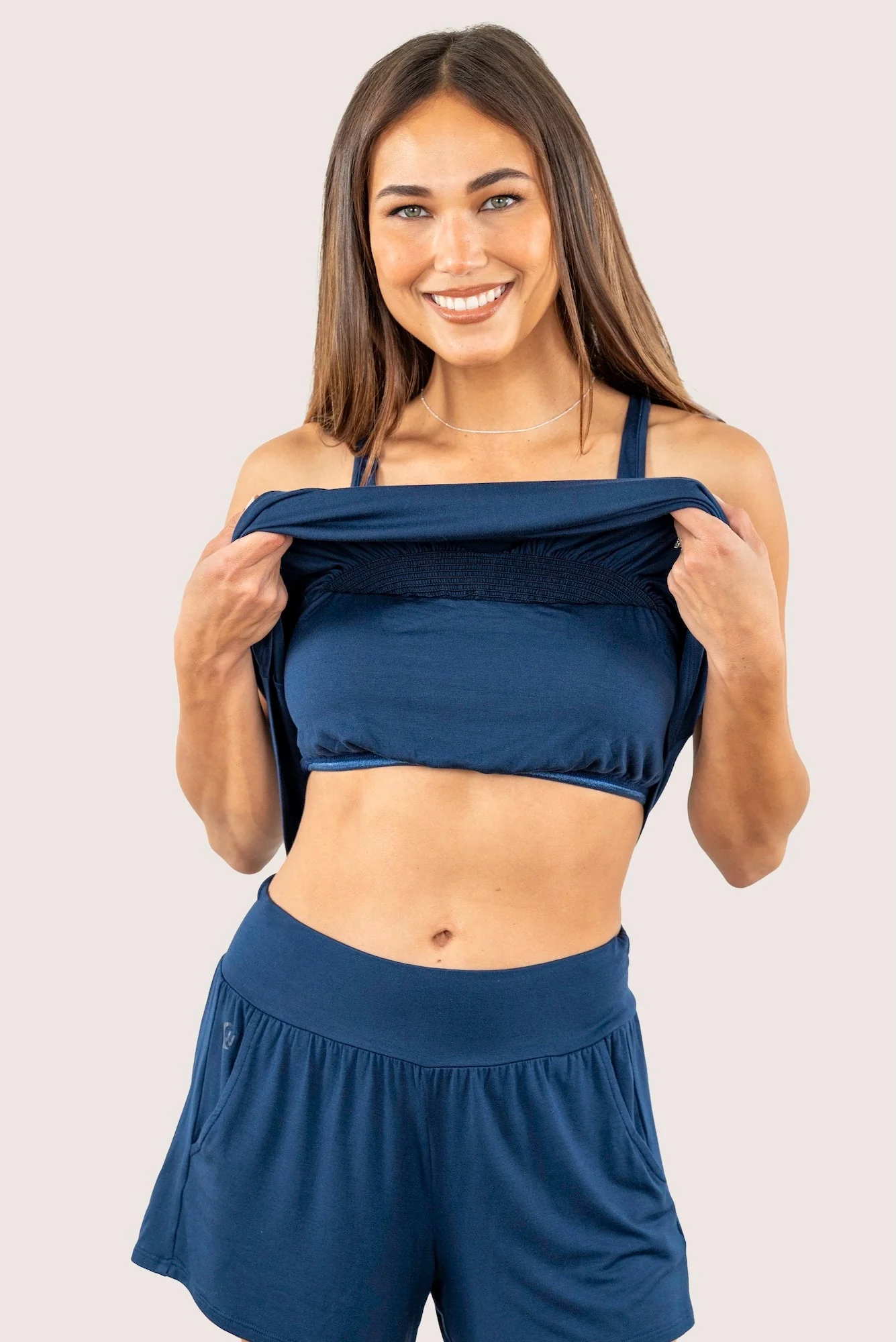 Sunrise Loose Fit Top with Light Hug Bra-Free Shelf - Image 7