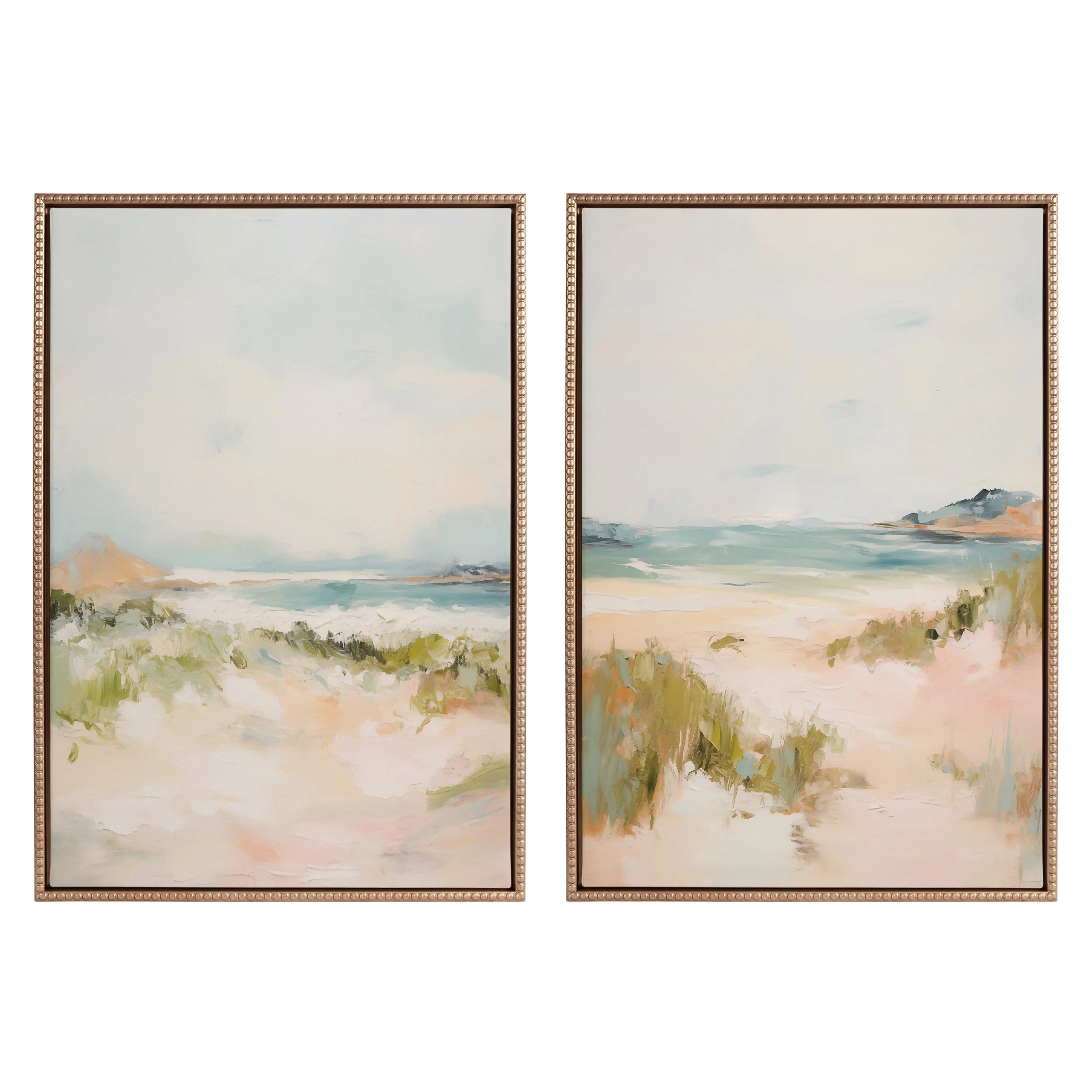 Sylvie Beaded Tranquil Landscape III and V Framed Canvas Art Set by Amy Lighthall - Image 7