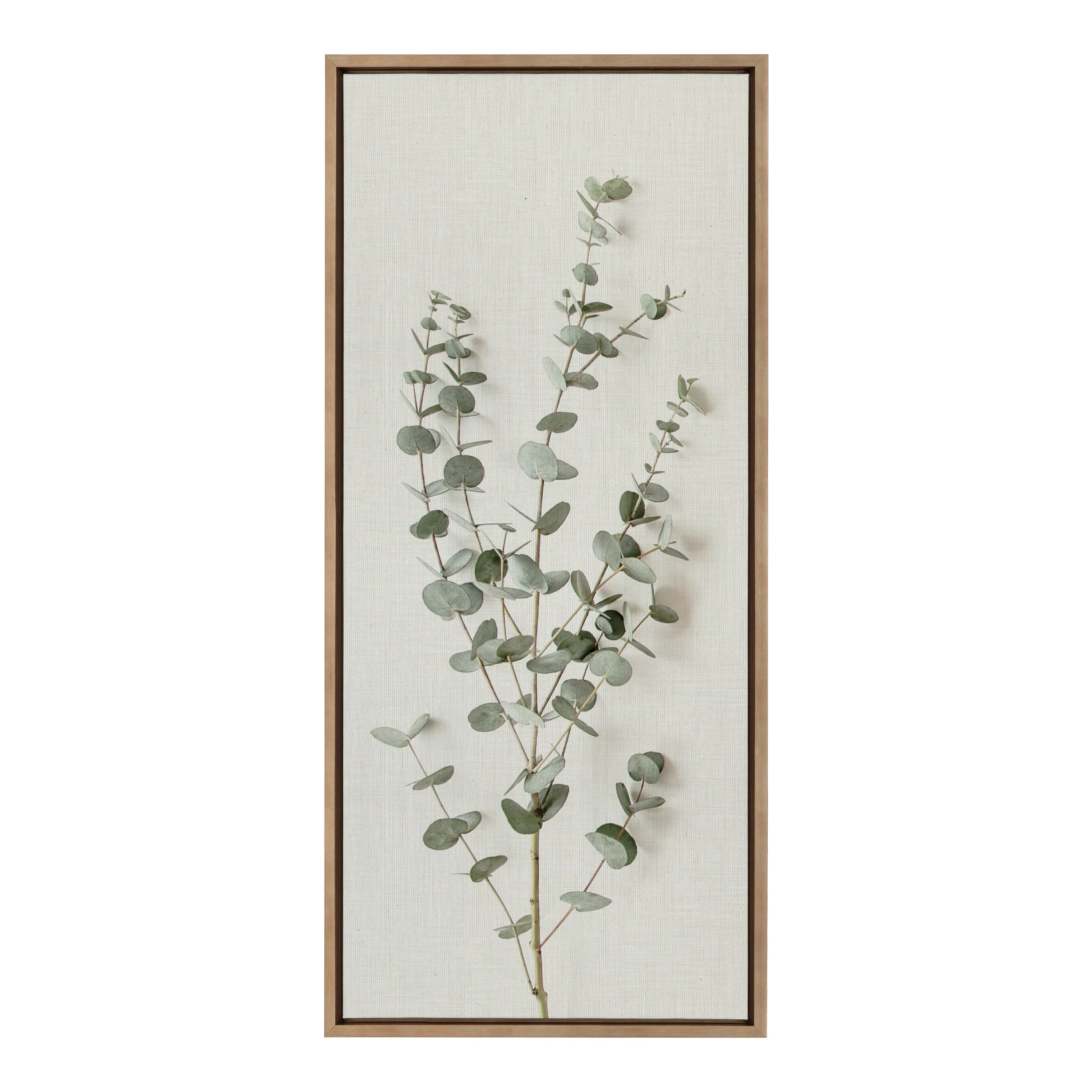 Sylvie Eucalyptus Botanical I Framed Canvas by The Creative Bunch Studio - Image 8