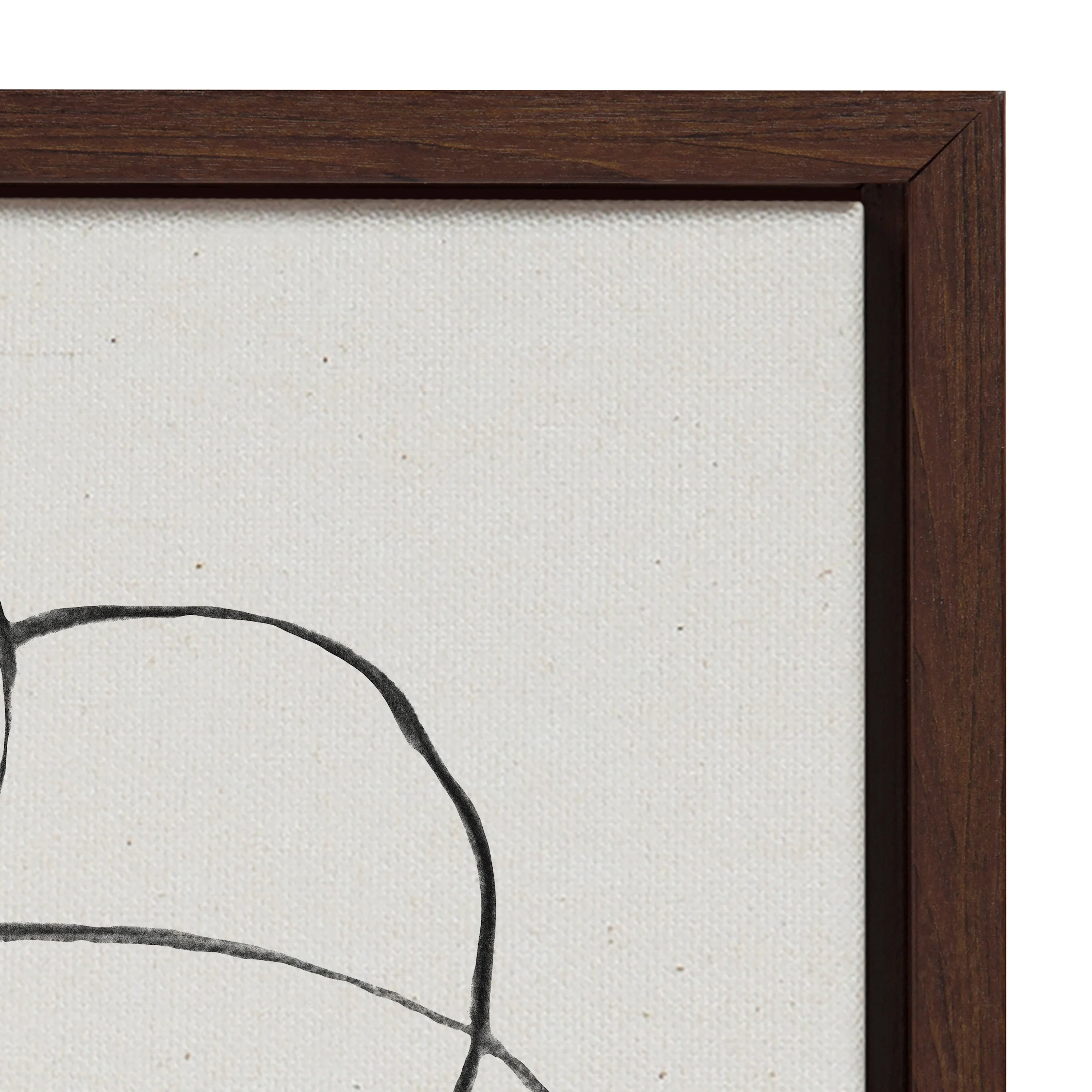 Sylvie Going in Circles Framed Textured Canvas Set by Teju Reval of SnazzyHues - Image 53