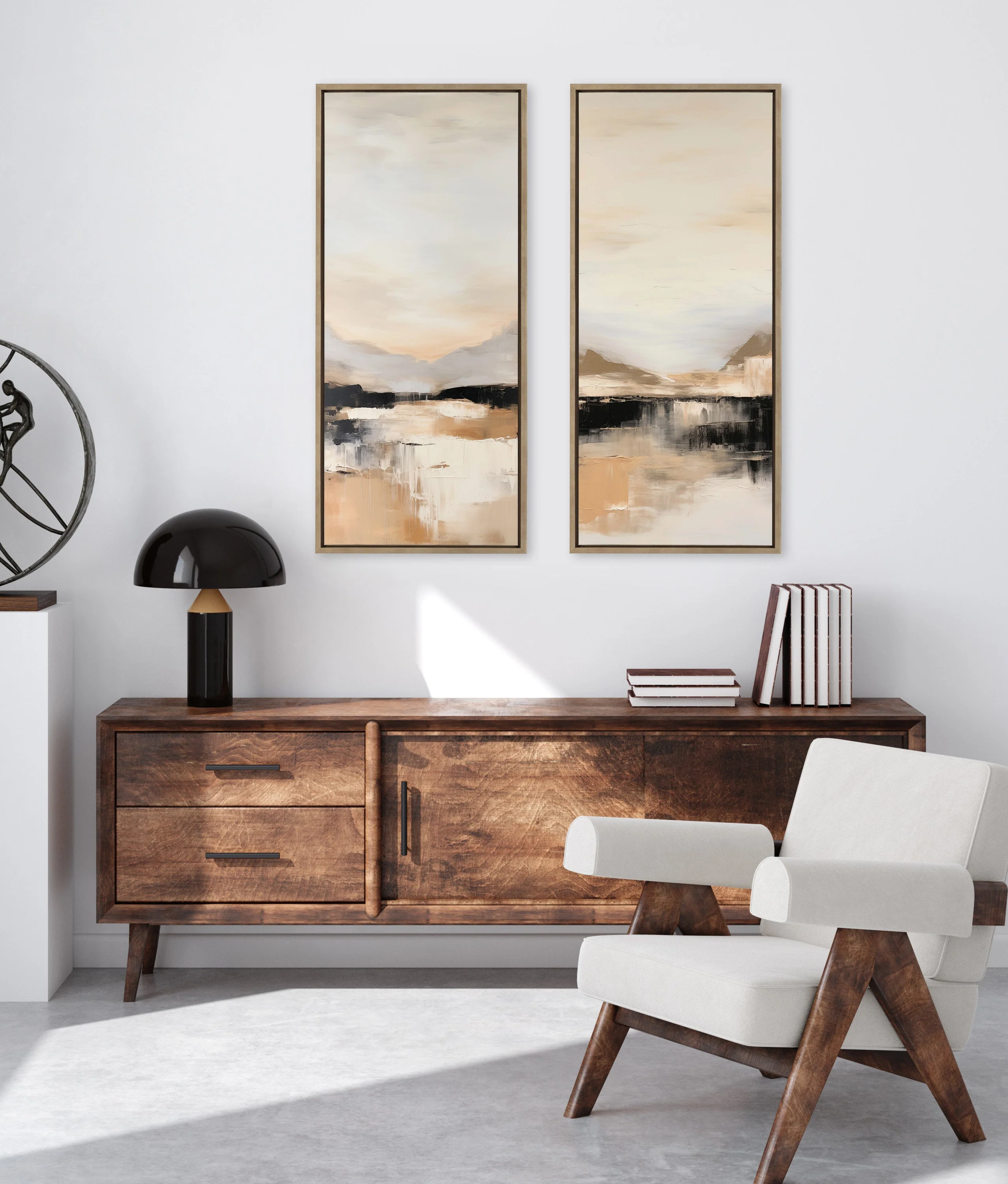 Sylvie Peaceful Landscape III Framed Canvas by Amy Lighthall - Image 10