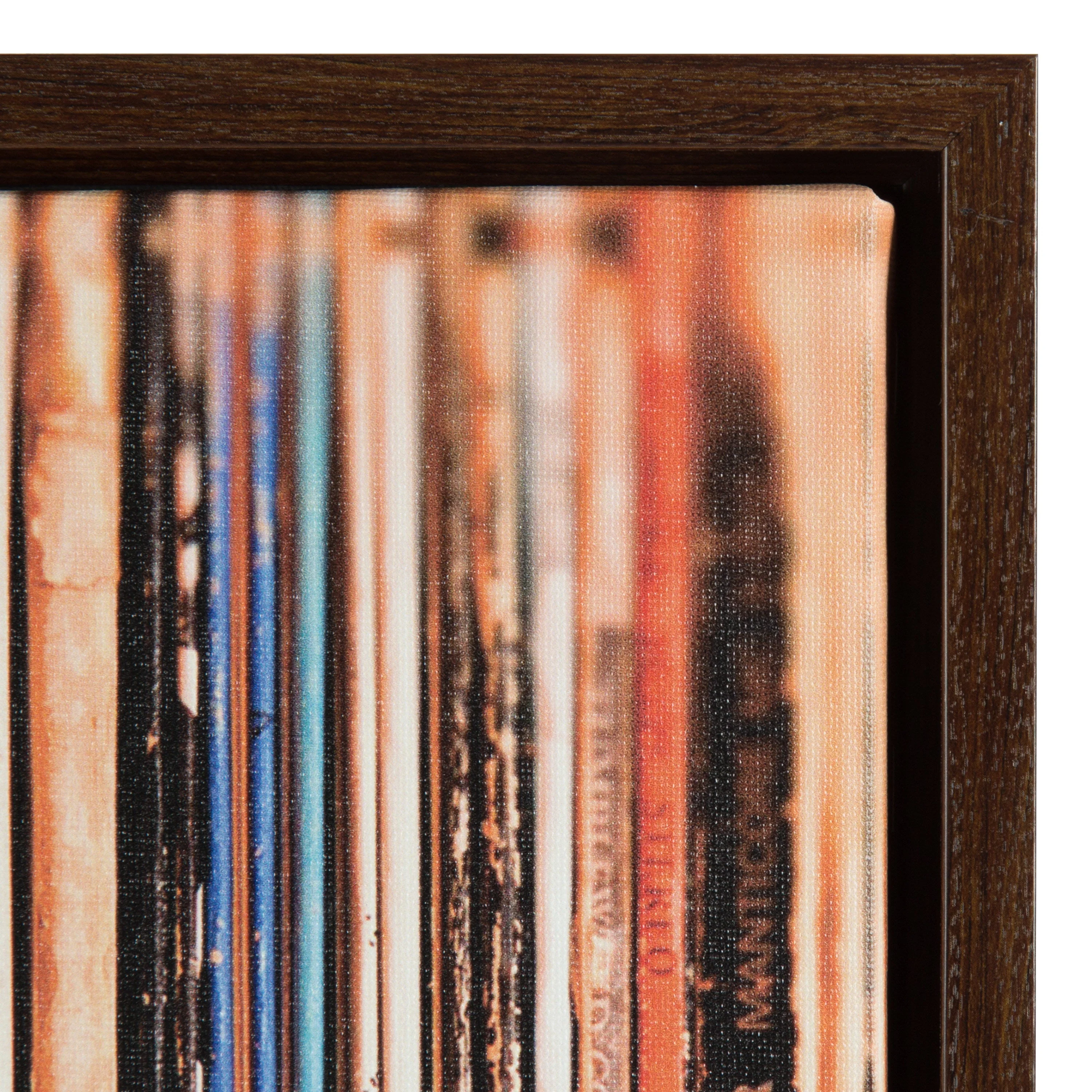 Sylvie Records Framed Canvas by Robert Cadloff of Bomobob - Image 20