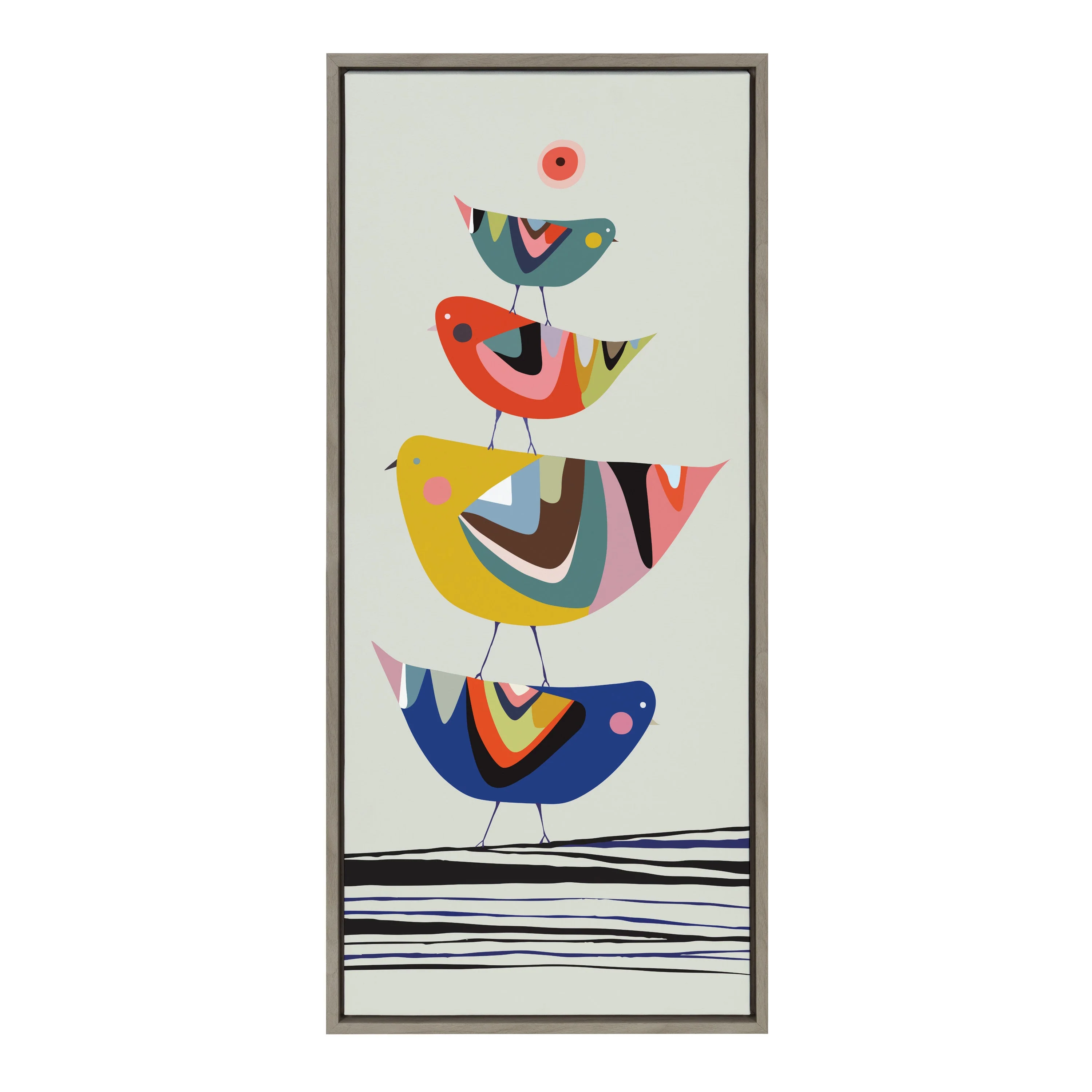 Sylvie The Family Tree Framed Canvas by Rachel Lee of My Dream Wall - Image 12