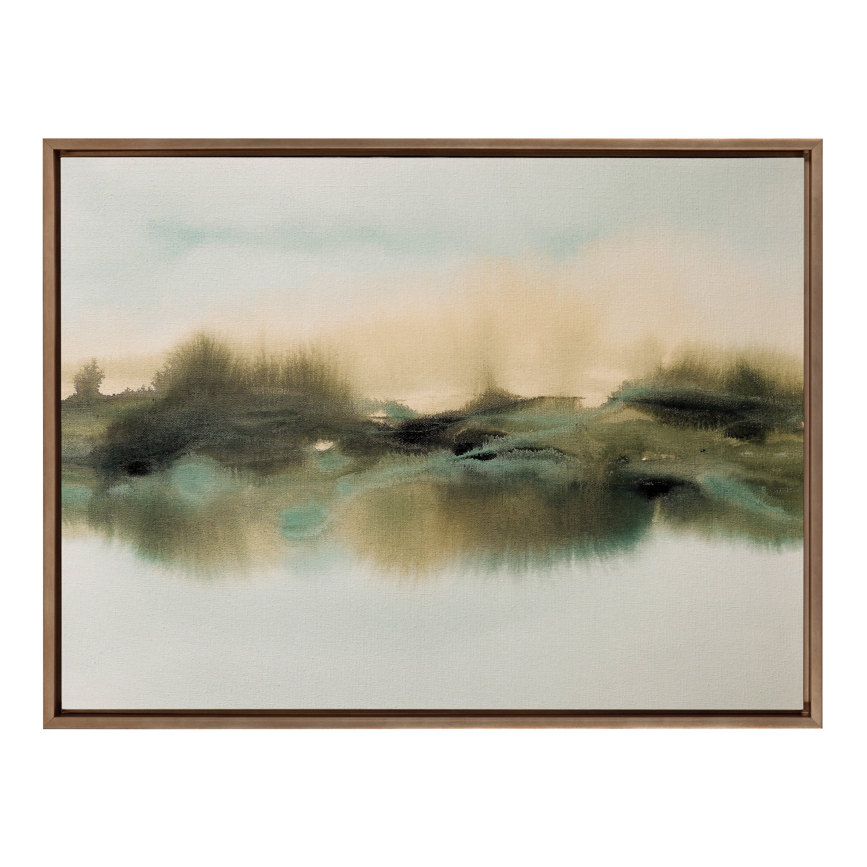 Sylvie Tranquil Meadows Framed Canvas by Amy Lighthall - Image 2