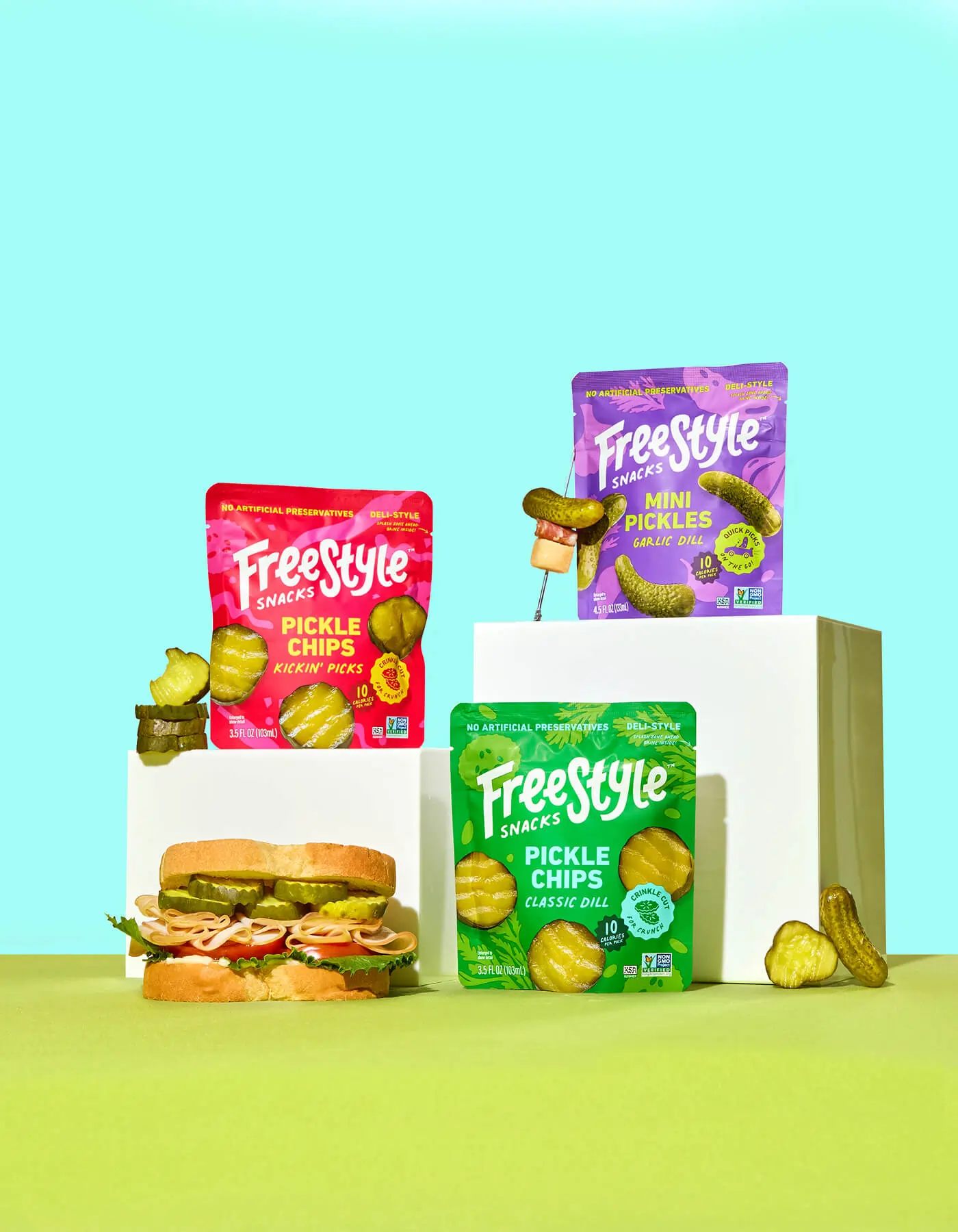 Dill Pickle Variety - 6 Ct Starter Pack (3 Flavors) - Image 3