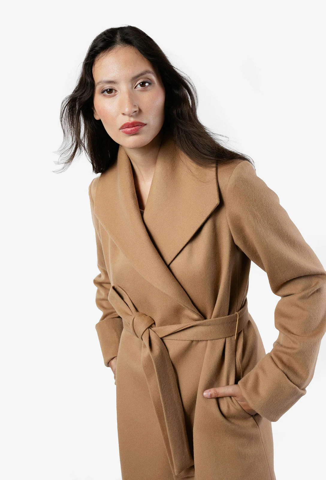The Southport Wool Overcoat - Camel - Image 4