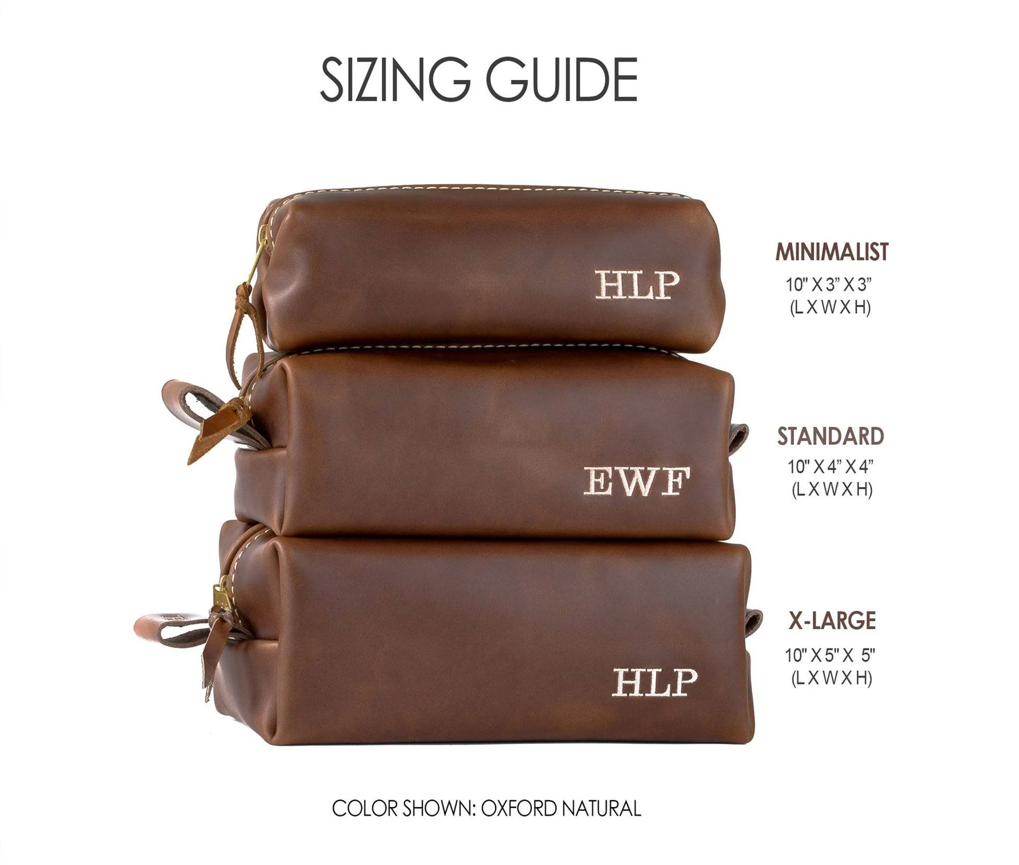 Leather Toiletry Bag - Image 10
