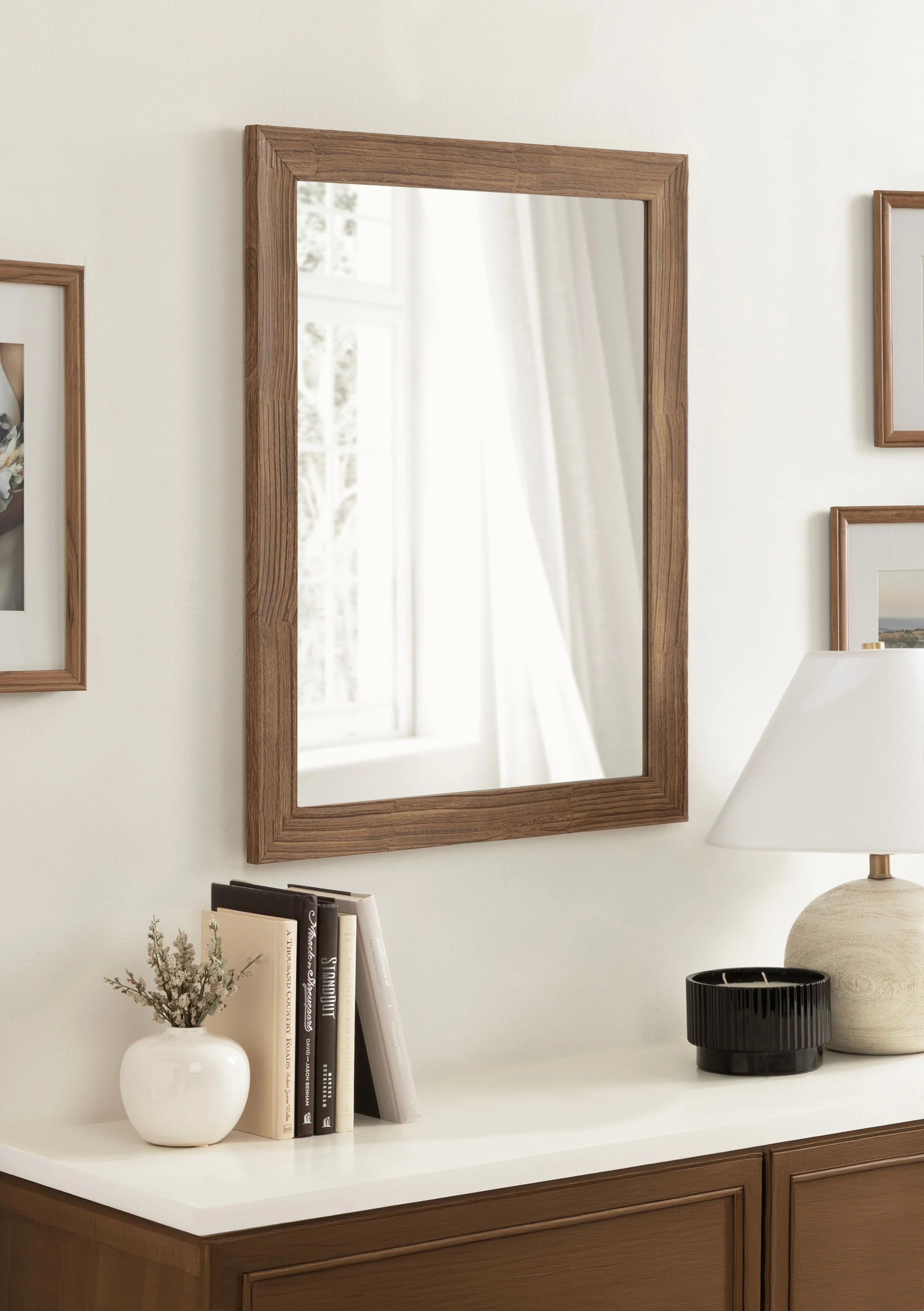 Travon Rectangle Bathroom Wall Mirror - Image 6