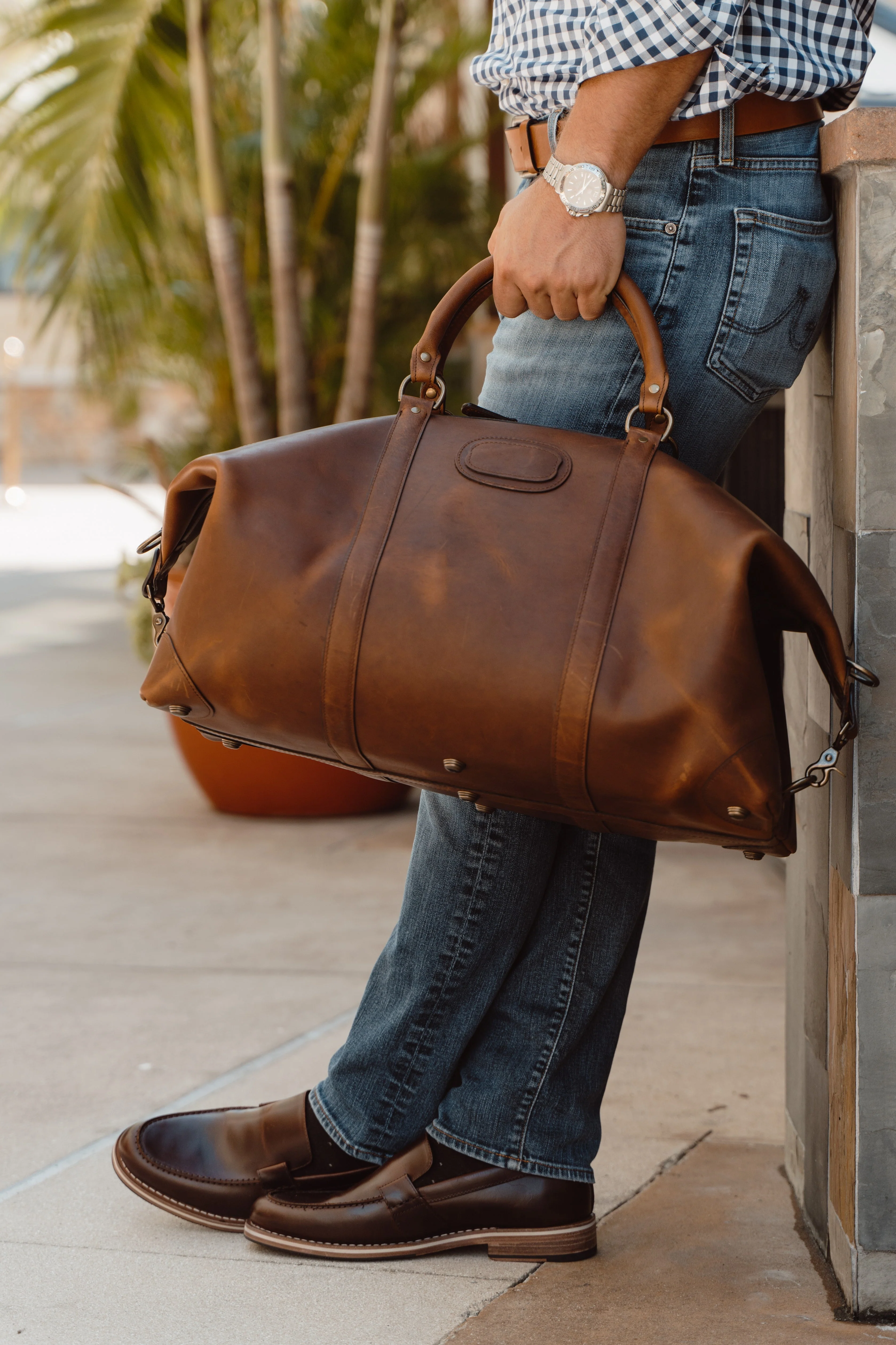 Classic Leather 22" Twain Weekender Bag - Image 48