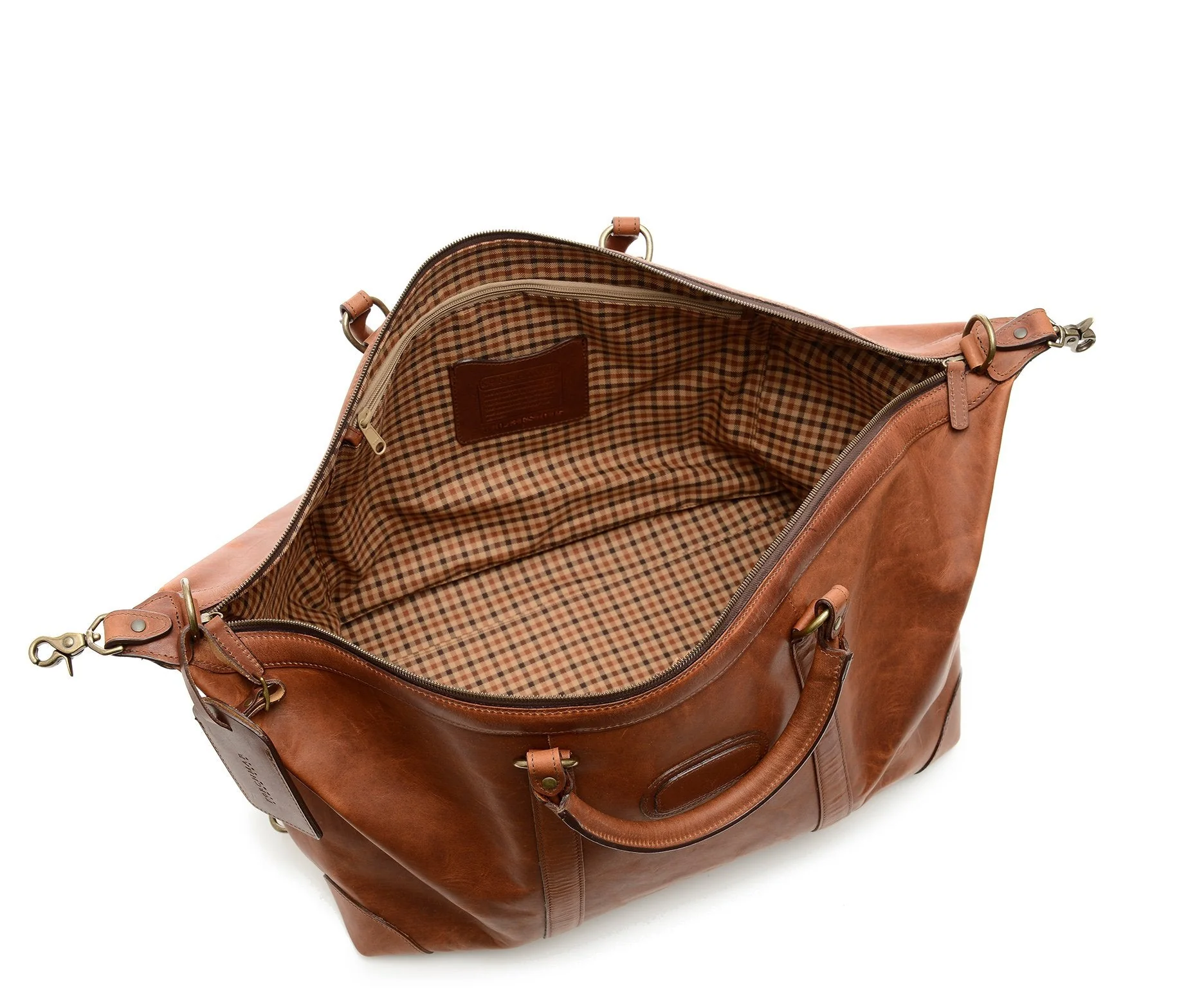 Classic Leather 22" Twain Weekender Bag - Image 8