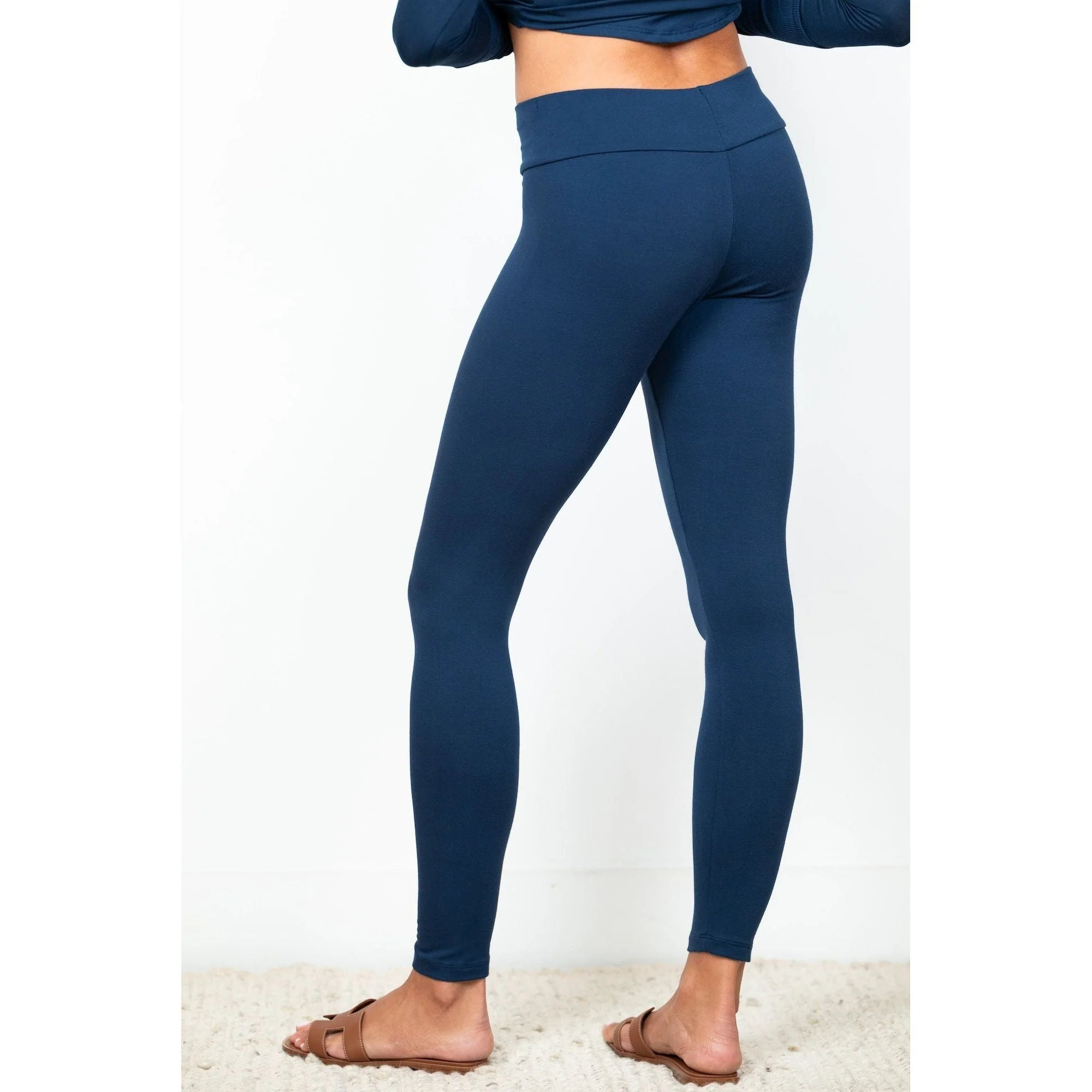 Ultimate Cozy French Terry Comfort Leggings - 29" Inseam - Image 4