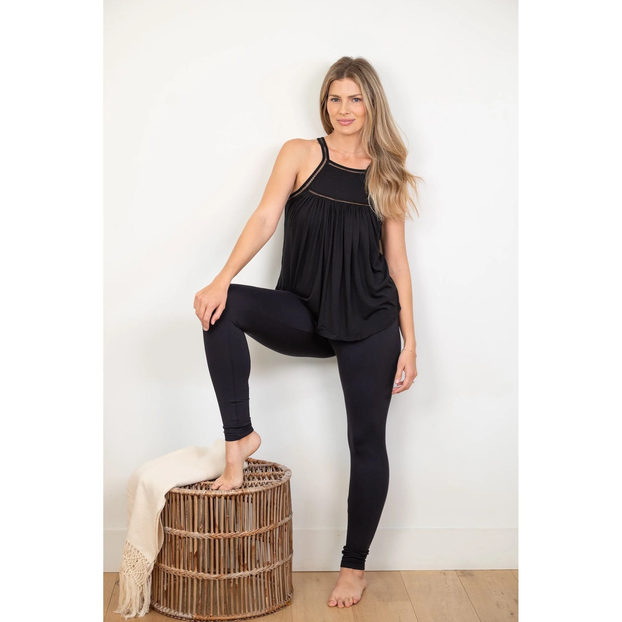 Ultimate Cozy French Terry Comfort Leggings - 29" Inseam - Image 9