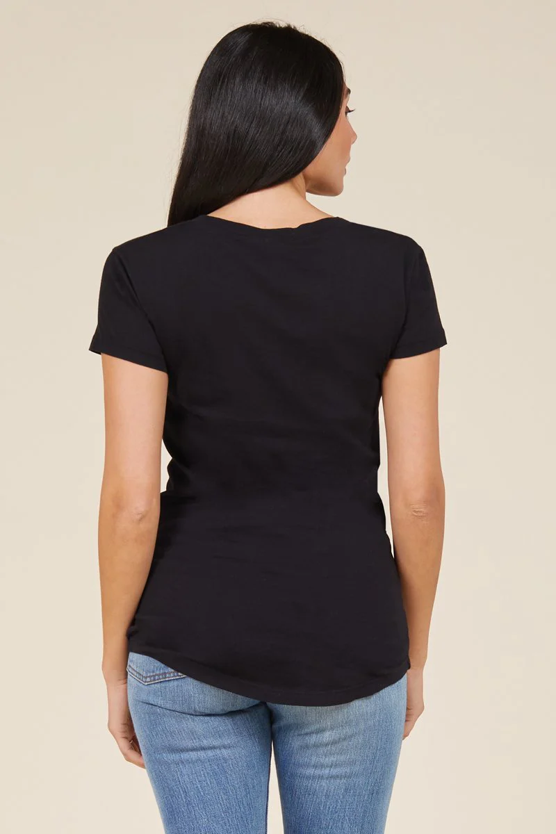 V-Neck Slim Fit Pocket Tee - Image 7