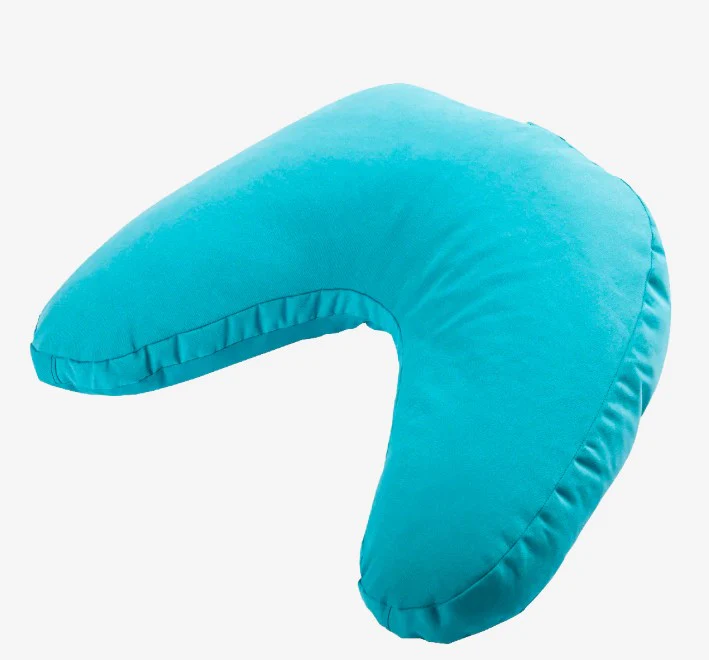 V-Shaped Meditation Cushion - Natural Materials - Image 5