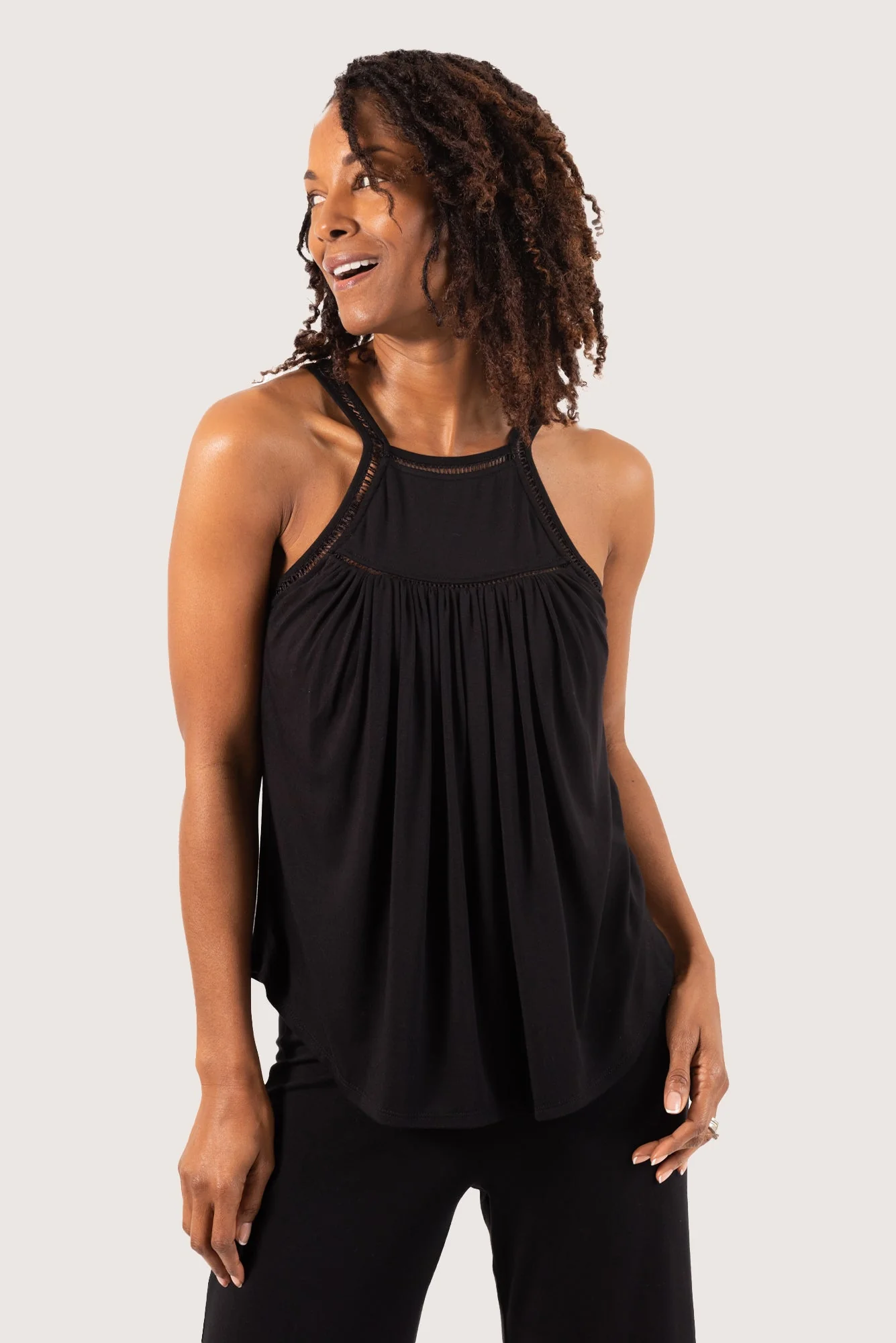 Wine Down Racerback Top with Light Hug Bra-Free Shelf - Image 7