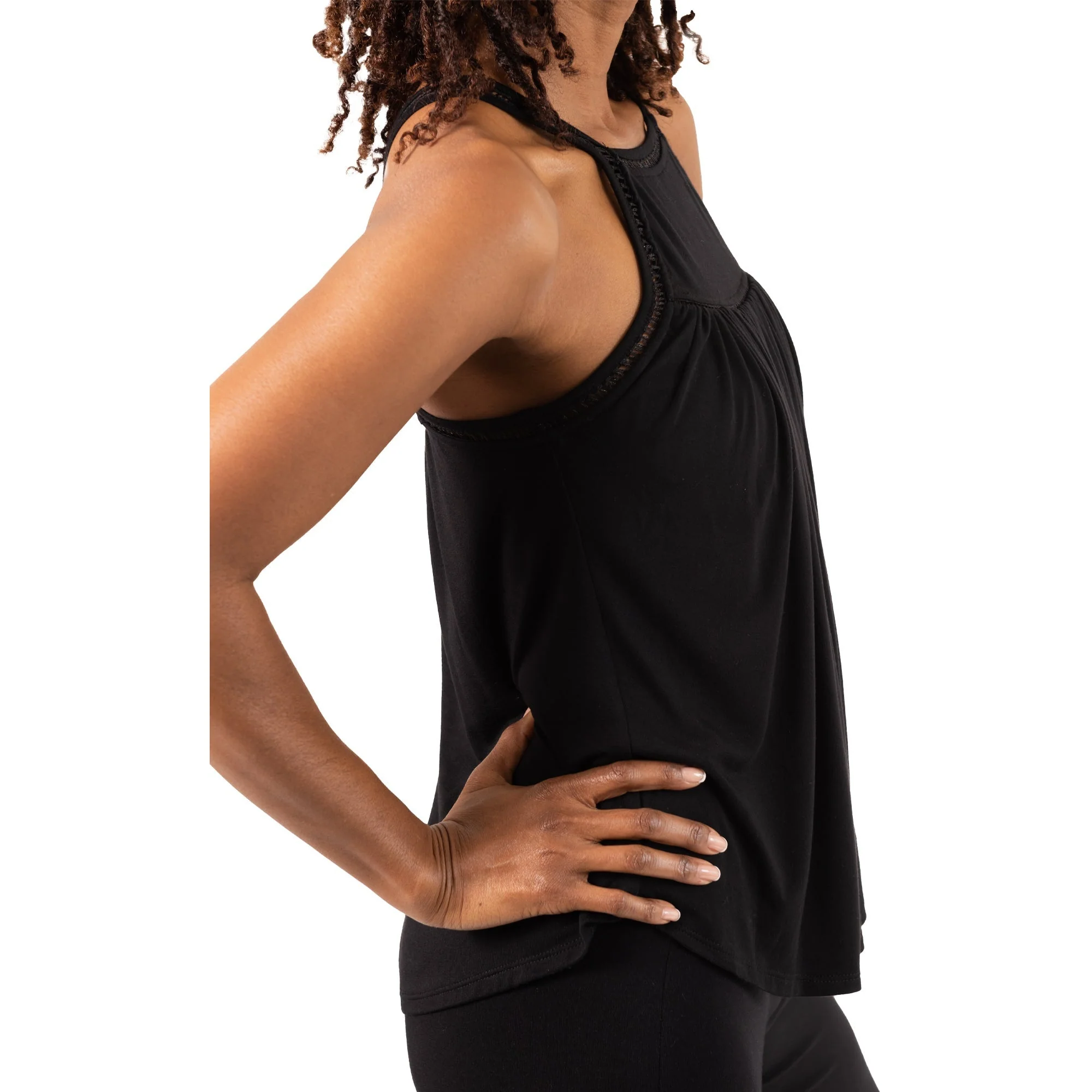 Wine Down Racerback Top with Light Hug Bra-Free Shelf - Image 9