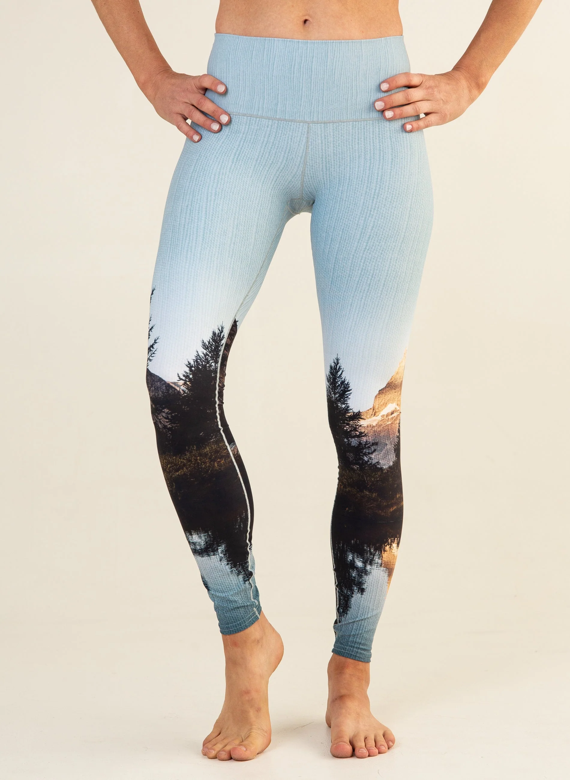 Eco-Friendly Reflection Yoga Pants - Image 4