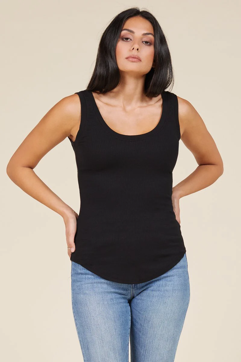 You Rib Stretch Tank Top - Image 9