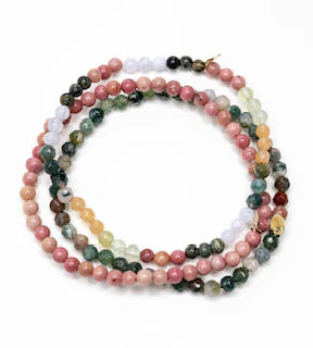 Your Best Day Bracelet Set Multi Stone