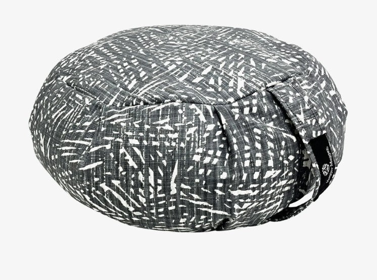 Zafu Adjustable Meditation Cushion - Natural Materials - Image 9
