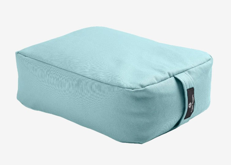 Zen Rectangular Meditation Cushion - Natural Materials - Image 3