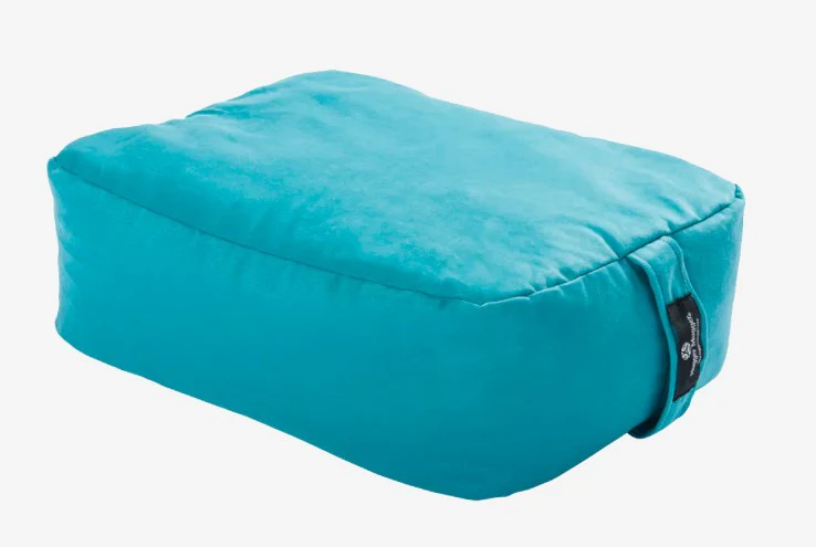 Zen Rectangular Meditation Cushion - Natural Materials - Image 4